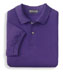 Fashion Polo Shirt - 10% Pique Cotton - picture navy color
